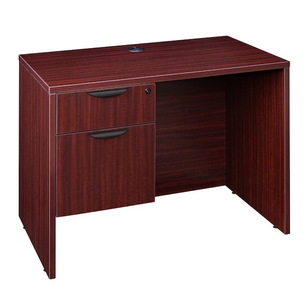Regency Pedestal Desk Legacy 42" Single Pedestal Desk, Mahogany, Mahogany - LSP4224MH