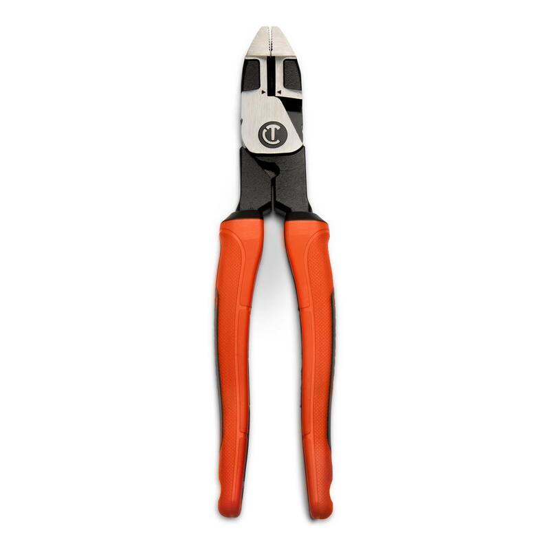 Crescent 9-1/2 in. Z2 High Leverage Linesman Pliers with Dual Material Grips - Z20509CGR-06