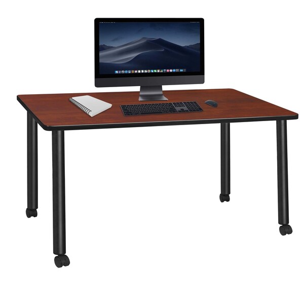 Regency Desk Shells, 24 D X 29 H, 66 W X Wood, Metal, Cherry - MDCL6624CHBK
