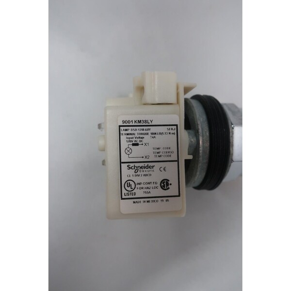 Schneider Electric Harmony Amber 120V-AC 120V-DC Pilot Light - 9001KP36LYA9

Schneider Electric Harmony Amber 120V-AC 120V-DC Luz piloto - 9001KP36LYA9