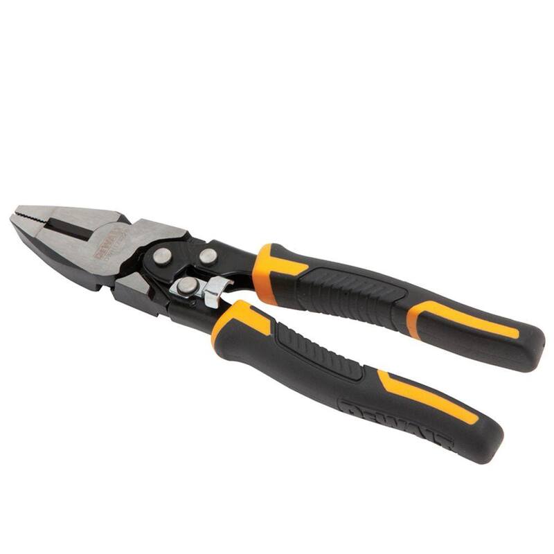 DEWALT 8 in. Compound Action Linesman Pliers - DWHT70276