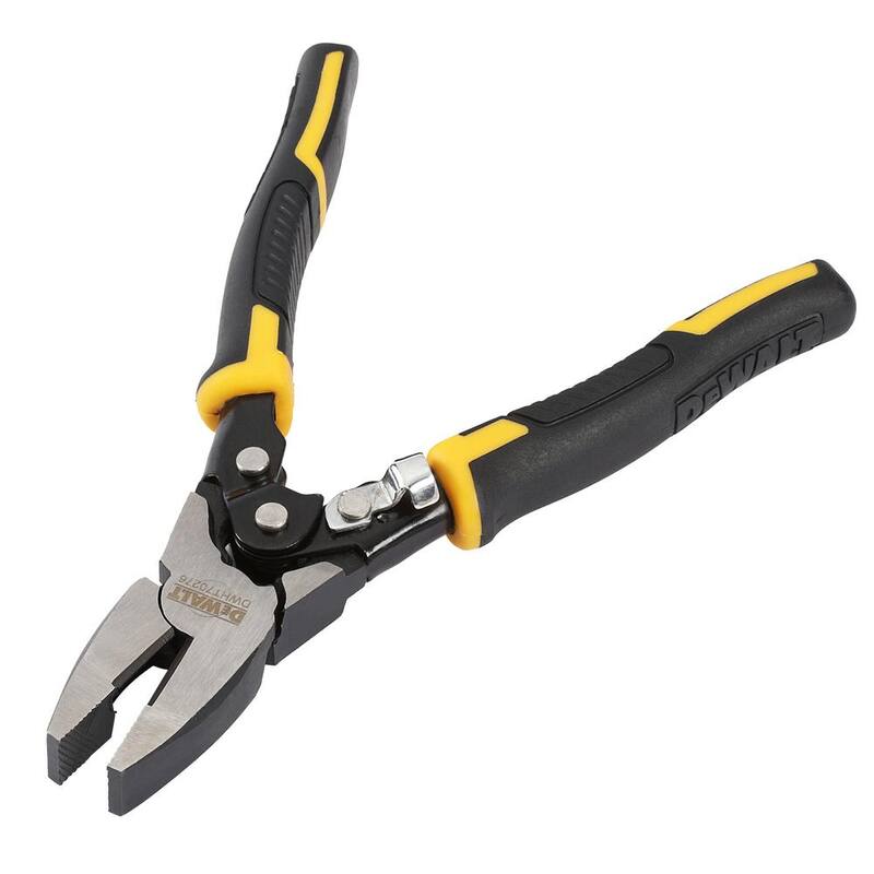 DEWALT 8 in. Compound Action Linesman Pliers - DWHT70276
