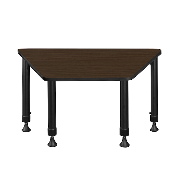 Regency Adjustable Height Kids Learning School Desk, 36 in W X Wood, Metal, Neo Walnut - TSD362319NW