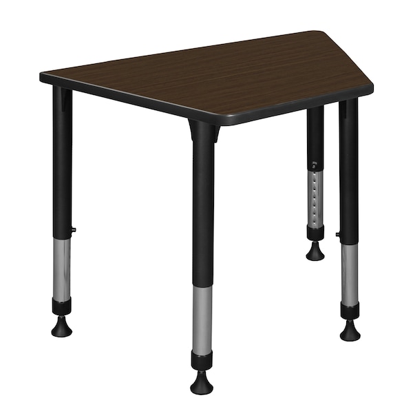 Regency Adjustable Height Kids Learning School Desk, 36 in W X Wood, Metal, Neo Walnut - TSD362319NW