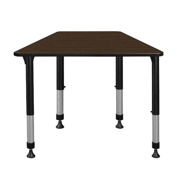 Regency Adjustable Height Kids Learning School Desk, 36 in W X Wood, Metal, Neo Walnut - TSD362319NW