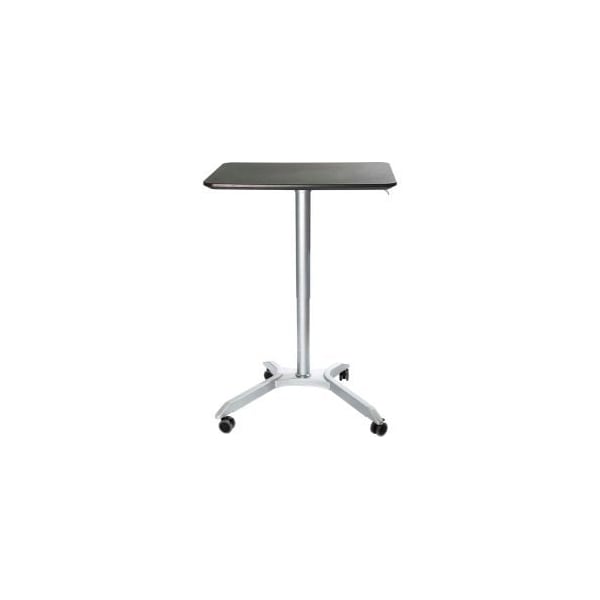 Seville Classics Seville Classics AIRLIFT 153; XL Sit-Stand Mobile Desk, Espresso - OFF65800