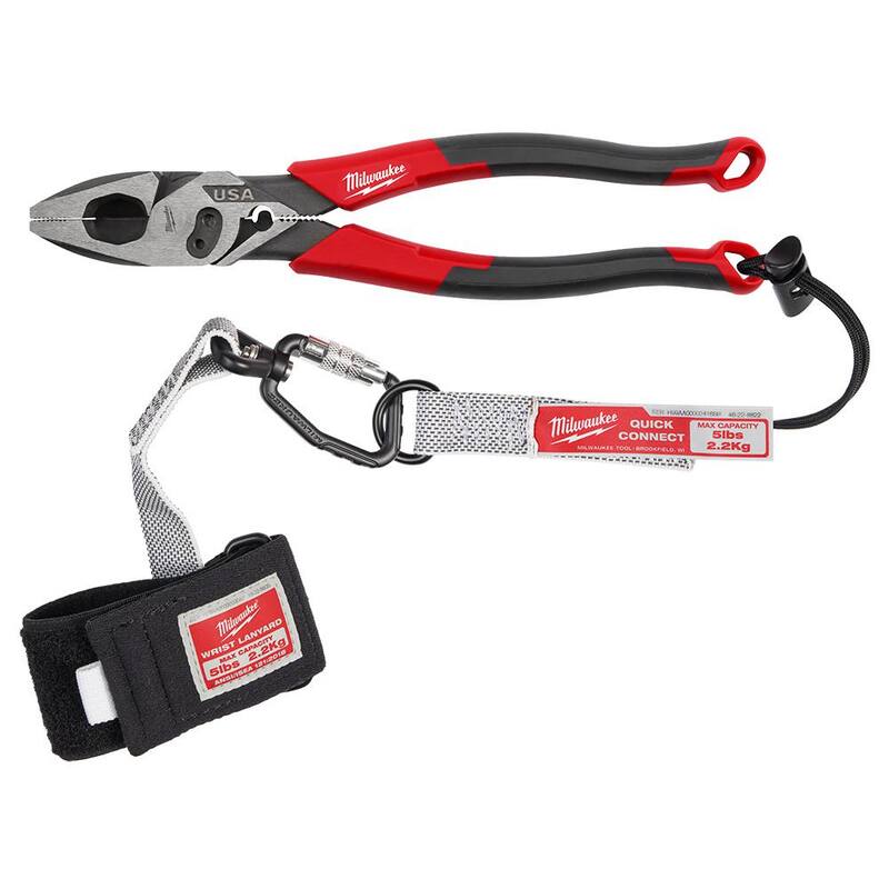 Milwaukee 9 in. Lineman's Pliers with Crimper / Bolt Cutter and Comfort Grip - MT550C