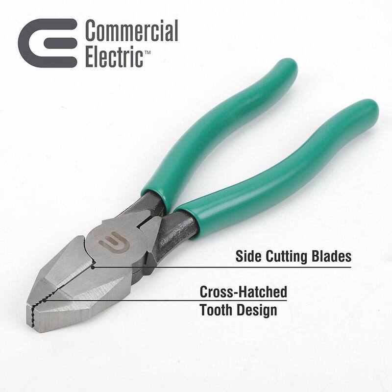 Commercial Electric 7 in. Wire Cutting Pliers - CE180837