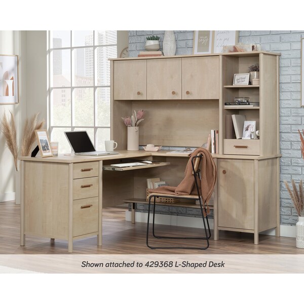 Sauder 15.55 in D X 36.22 in H, 66.73 in W X Engineered wood - 429371