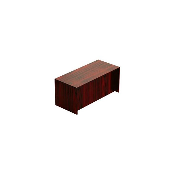 Gec Offices To Go Desk Shell - 66" x 30" - Mahogany - SL6630DS-AML