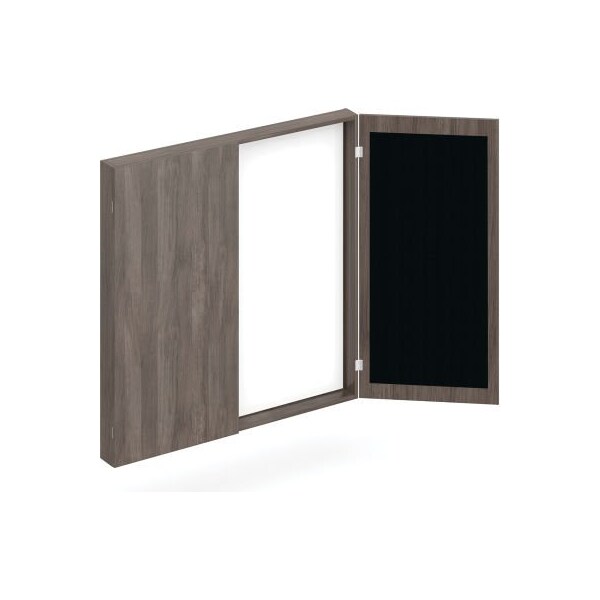 Gec Offices To Go Visual Board Cabinet - 48" W x 48"D - Artisan Gray - SL4848VB-AGL