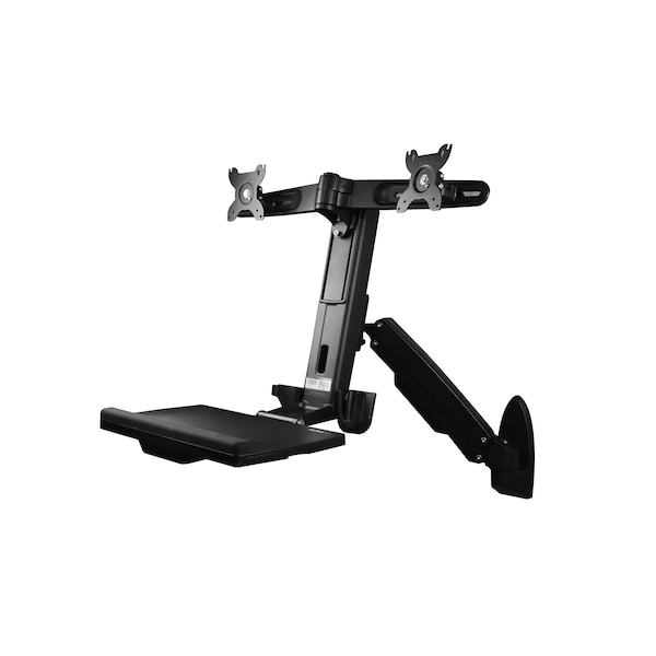 Startech.Com 33.62" D X 20.98 in H, 26.18" W X Aluminum, Steel and Plastic, Silver - WALLSTS2