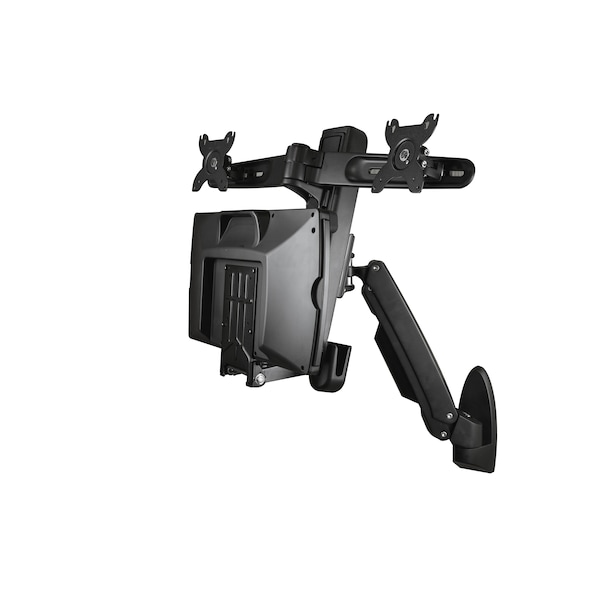 Startech.Com 33.62" D X 20.98 in H, 26.18" W X Aluminum, Steel and Plastic, Silver - WALLSTS2