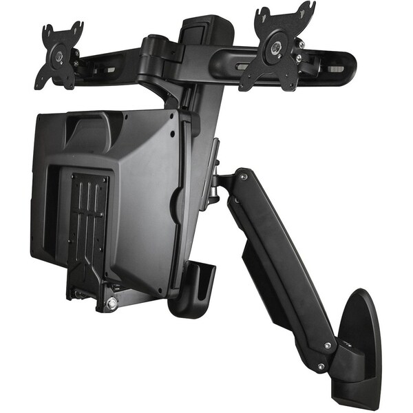 Startech.Com 33.62" D X 20.98 in H, 26.18" W X Aluminum, Steel and Plastic, Silver - WALLSTS2