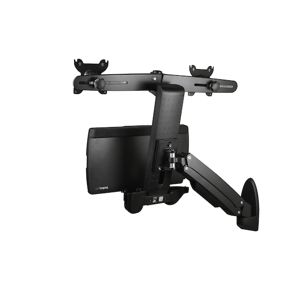 Startech.Com 33.62" D X 20.98 in H, 26.18" W X Aluminum, Steel and Plastic, Silver - WALLSTS2