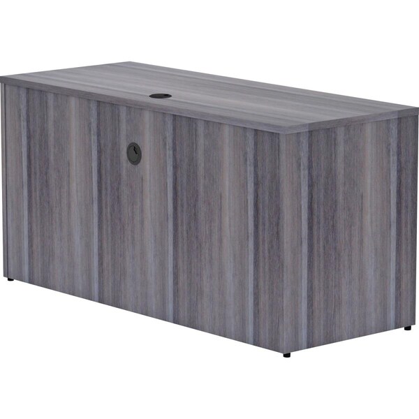 Lorell Weathered Charcoal Laminate Desking Charcol 29.5 x 60 x 24 in. - LLR69553