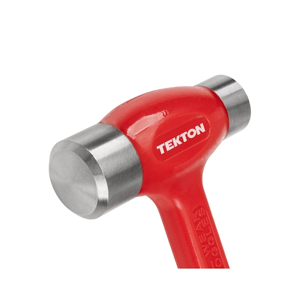 Tekton 43 oz. Short Handle Flat Steel Face Dead Blow Hammer - HDB41043