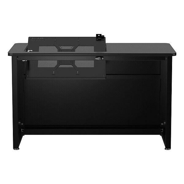 Versadesk Computer Desk, 24 in D X 29 in H, 48 in W X - RSD4824-BB