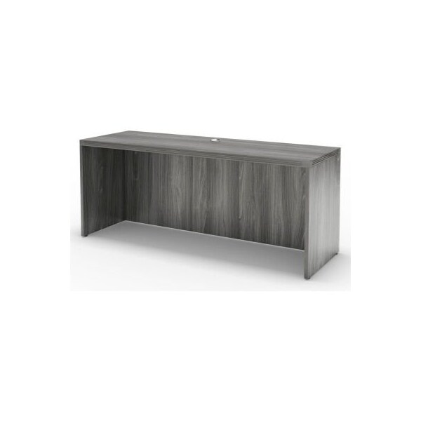 Safco Safco Aberdeen 72"W Credenza 72"W x 24"D x 29-1/2"H Gray Steel - ACD7224LGS