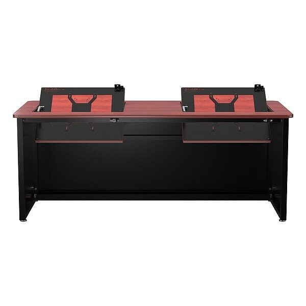 Versadesk Computer Desk, 30 in D X 29 in H, 72 in W X - RSD7230-BC