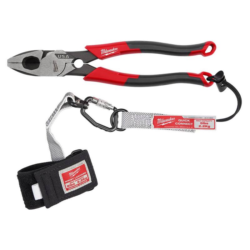 Milwaukee Linesman Plier Comfort Grip/Thread Cleaner & 8 in. Long Nose Plier Comfort Grip & 8 in. Diagonal Plier Comfort Grip - MT550T-MT558-MT555