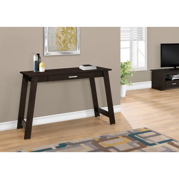 Monarch Specialties Computer Desk, Home Office, Laptop, Storage Drawers, Work, Laminate, Brown, Contemporary, Modern - I 7190