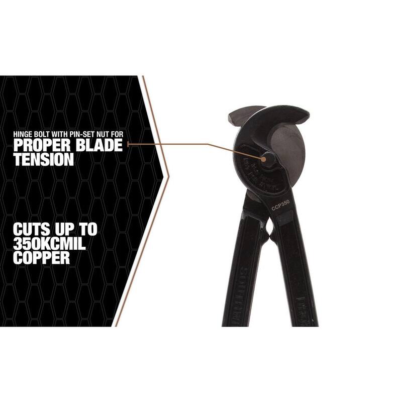 Southwire 16 in. Utility Cable Cutter with Crimper - 59158540
