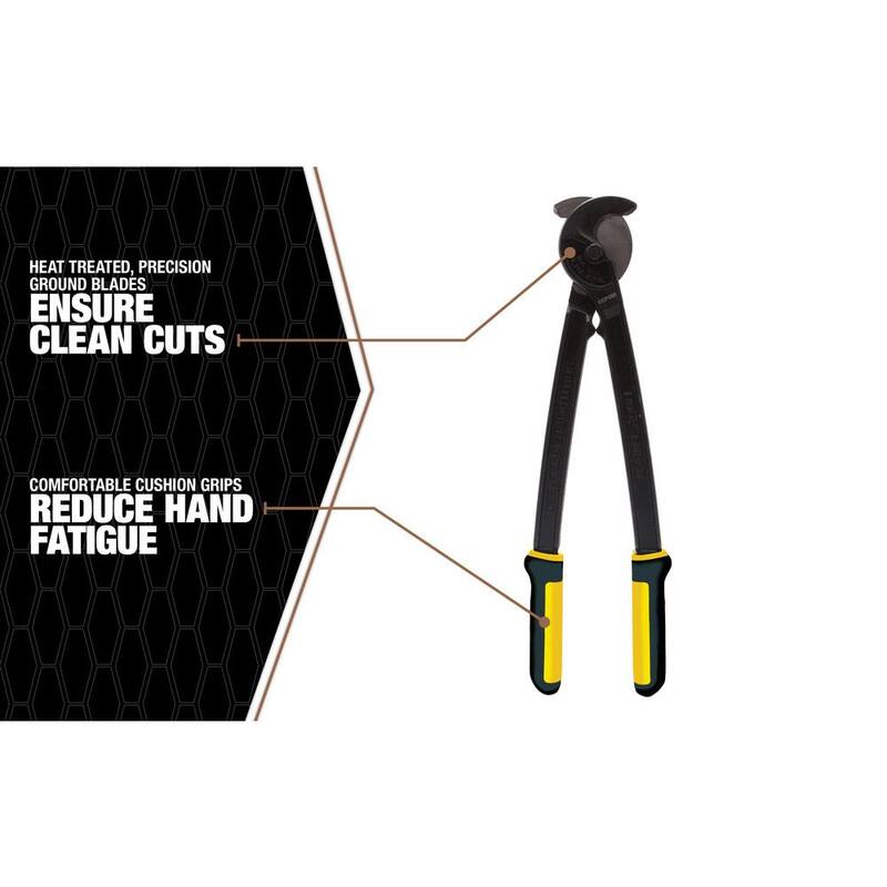 Southwire 16 in. Utility Cable Cutter with Crimper - 59158540