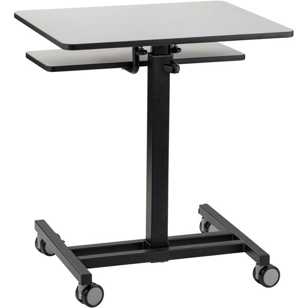 Oklahoma Sound Adjustable Desk EduTouch Sit-Stand Cart, Coated Stl Frame, 20.75" D X 27.75" to 44.5" H, 26" W X - EDTC