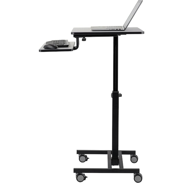 Oklahoma Sound Adjustable Desk EduTouch Sit-Stand Cart, Coated Stl Frame, 20.75" D X 27.75" to 44.5" H, 26" W X - EDTC