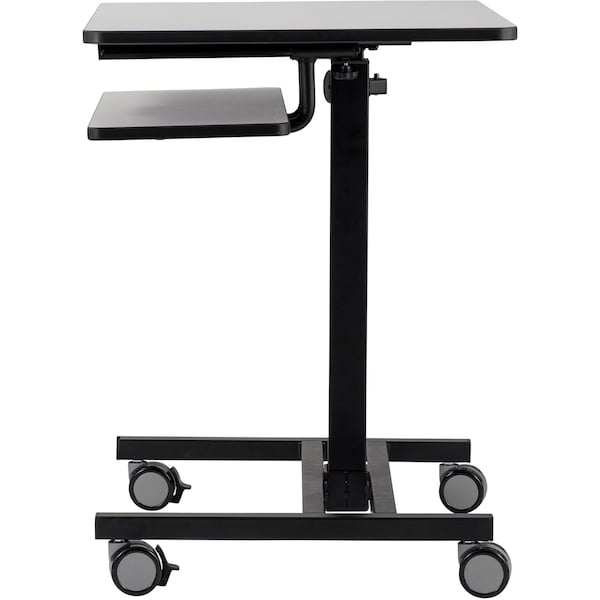 Oklahoma Sound Adjustable Desk EduTouch Sit-Stand Cart, Coated Stl Frame, 20.75" D X 27.75" to 44.5" H, 26" W X - EDTC