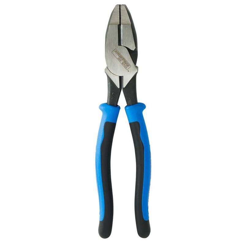 Klein Tools 9 in. Journeyman Heavy Duty Side Cutting Pliers for Fish Tape Pulling - J2000-9NETP