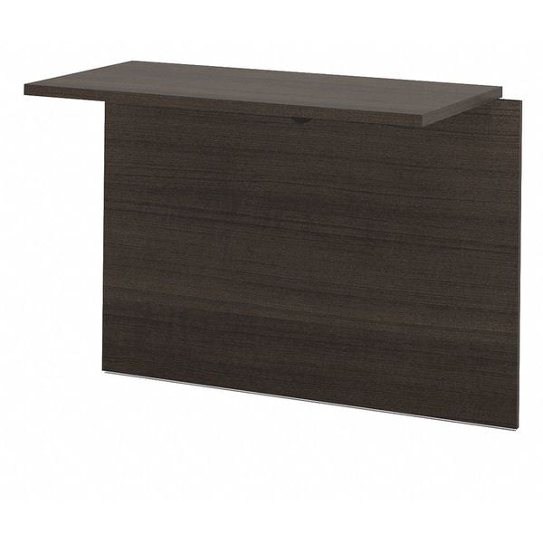 Embassy Bridge Bridge, Embassy, Dark Chocolate, 19.8" D X 30.4" H, 38-1/2" W X Melamine, Dark Chocolate - 60820-1179