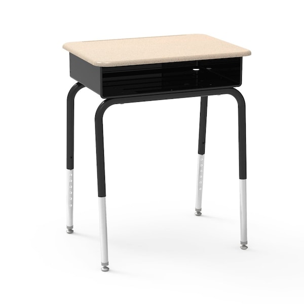 Virco 23-31 in. H, Metal Frame / Hard Plastic Top 24 in. W X - 785MBBM