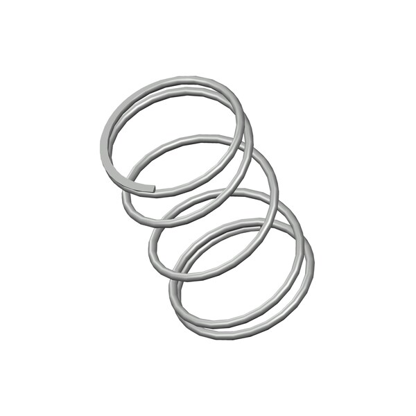 Approved Vendor Compression Spring, O=2.343, L= 3.75, W= .135 R - G409968946