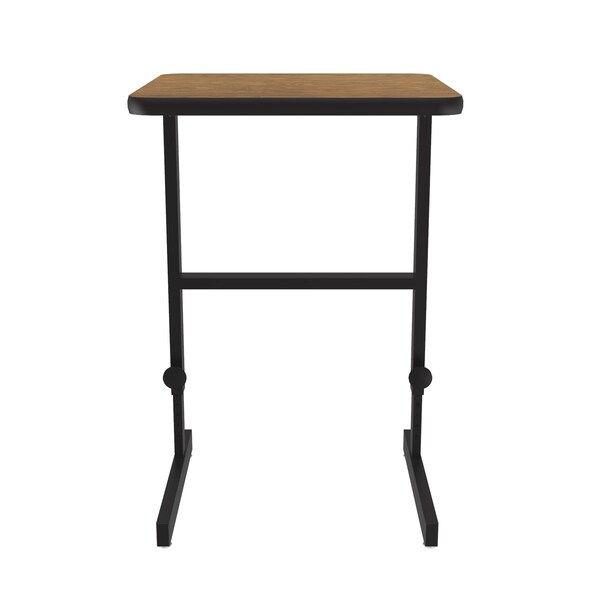 Correll Workstation Desk Standing Height Workstation, 24" D X 34" to 42" H, 20" W X High Pressure Laminate - CST2024-06