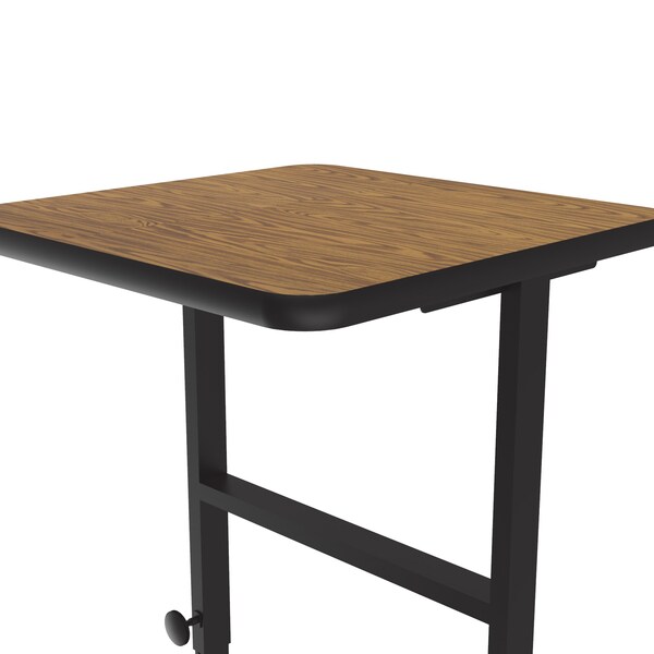 Correll Workstation Desk Standing Height Workstation, 24" D X 34" to 42" H, 20" W X High Pressure Laminate - CST2024-06
