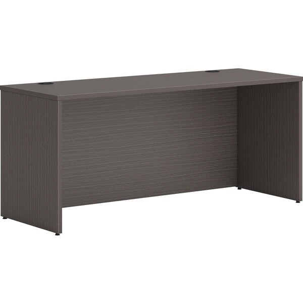 Seatsolutions 66 in. Shell Credenza, Slate Teak - SE3188256