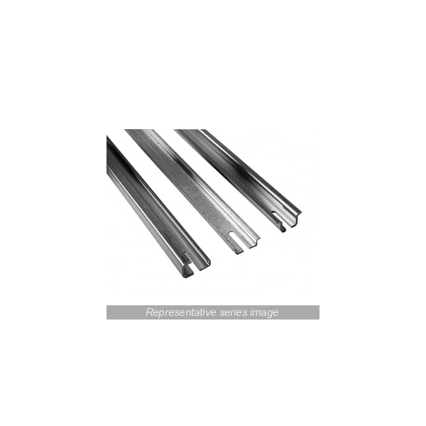 Hammond DIN Rail set of 3, 12 in., Plated Steel - 2D2K12