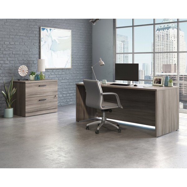 Officeworks By Sauder 29.016 in D X 29.291 In H, 105.984 in W X Engineered wood - 431549