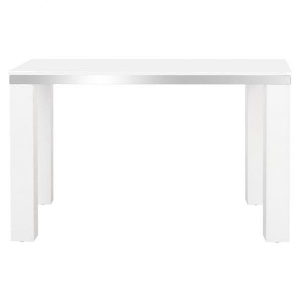 Safavieh 30 x 47.2 x 29.5 in. Enos Modern Lacquer Desk, White - FOX2236A