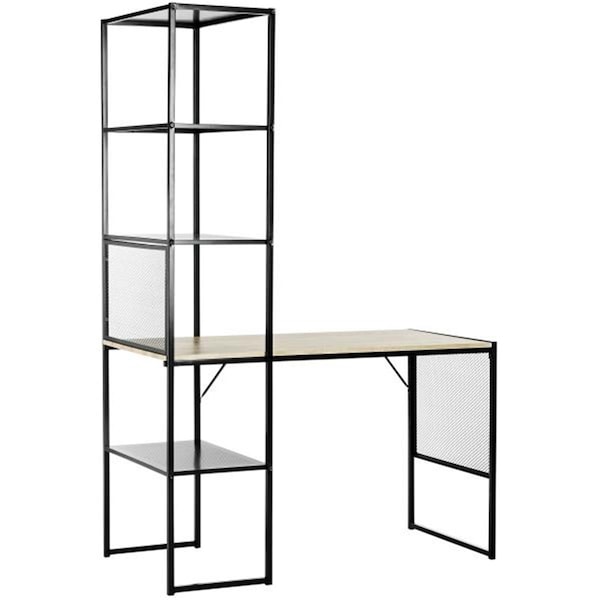 Safavieh Aba Corner Writing Desk, Black - FOX2221A