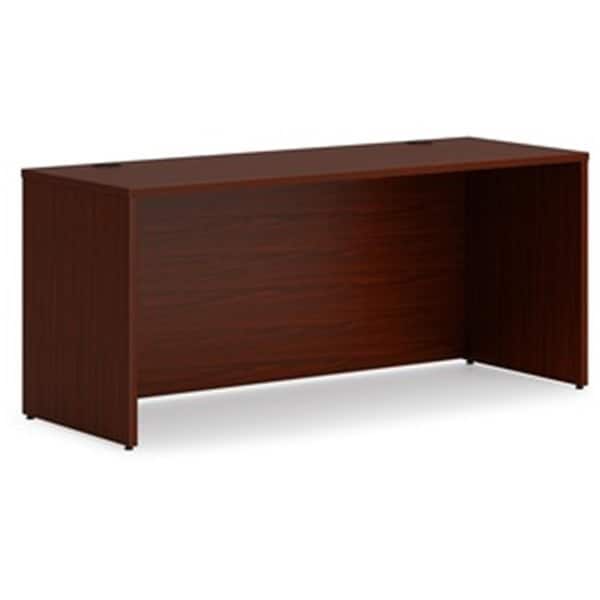 Seatsolutions 66 in. Shell Credenza, Mahogany - SE2490605