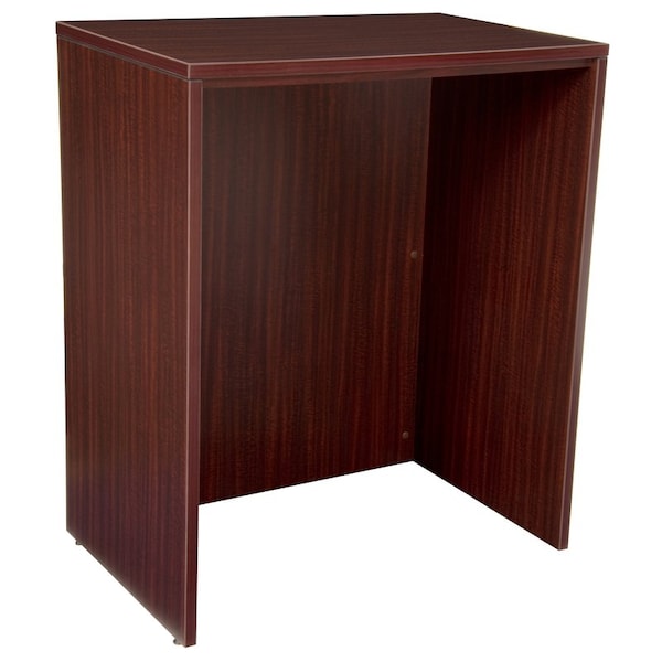 Legacy Standing Desk Legacy Stand Up Desk, Mahogany, 23" D X 42" H, 36" W X Melamine Laminate, Mahogany - LSSD4136MH