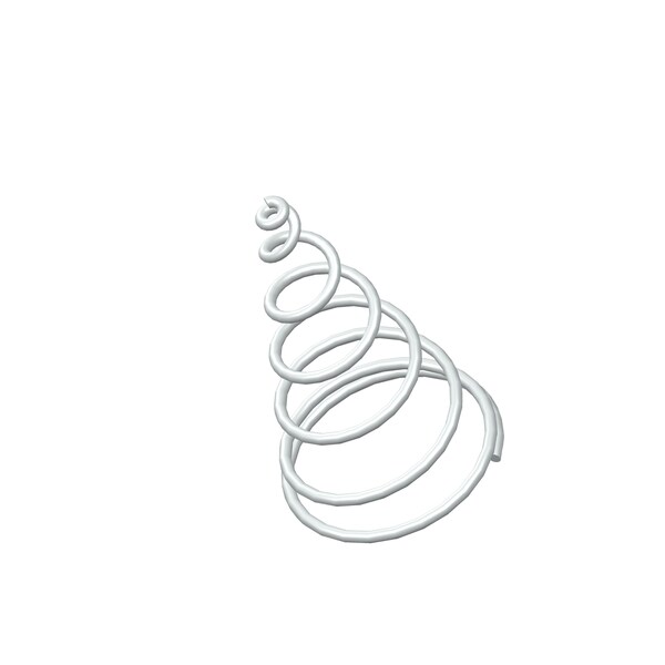 Approved Vendor Taper Spring, Lo= 0.85 , So= 0.343 , W= 0.045 - G509989674