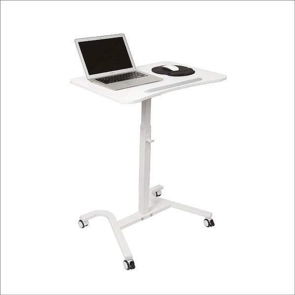 Stephan Roberts Height Adjustable Mobile Standing Desk, Sit Stand Office Desk - LEGE-ADW00-01