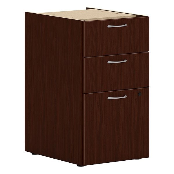 Hon Desk Pedestal, 20 in D X 28 in H, 15 in W X Laminate, Mahogany - HLPLPSBBF.LTM1