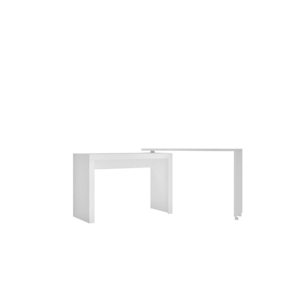 Designed To Furnish Accentuations by Innovative Calabria Nested Desk in White - DE2209986
