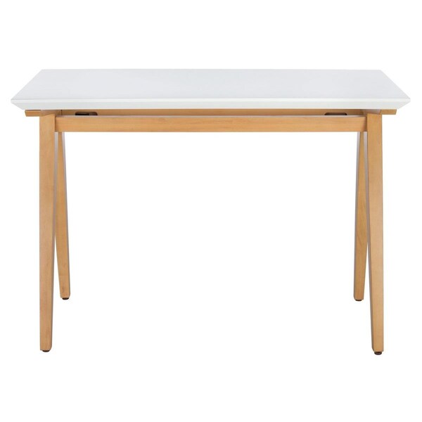 Safavieh 42 in. Reidding Desk, Oak & White - DSK5002A