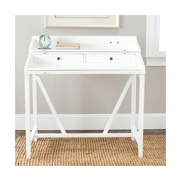 Safavieh Wyatt Writing Desk - White - AMH6509D